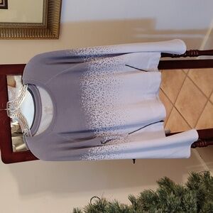 Calia by Carrie Underwood Pullover Grey Sz.L